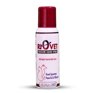 Areion Vet Riovet Spray (Povidone Iodine) for Dogs and Cats