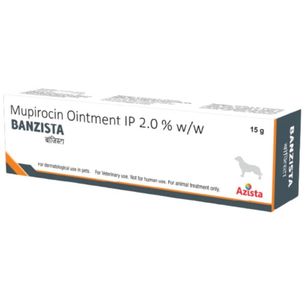 Azista Banzista Ointment (Mupirocin) for Dogs