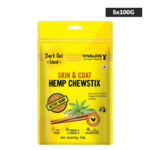 Bark Out Loud Skin & Coat Hemp Chew Stix for Dogs and Cats image 3