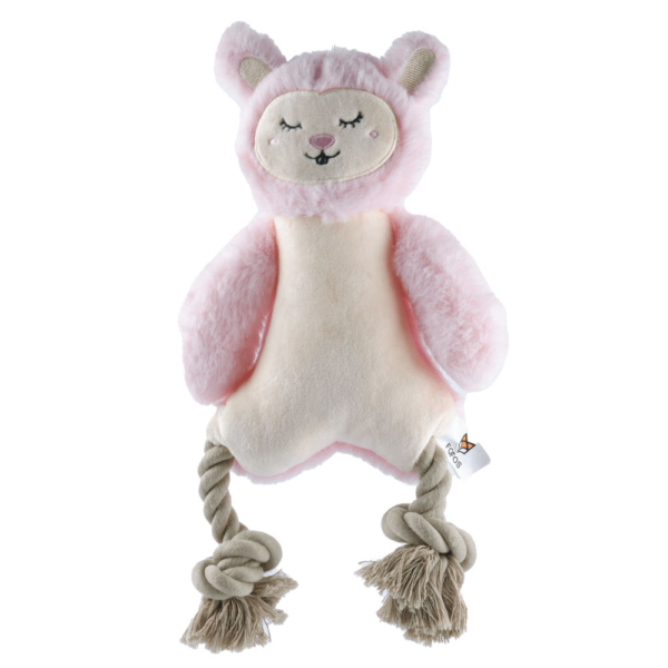 Barkbutler x Fofos Ropeleg plush Rabbit Toy for Dogs