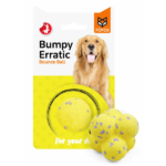 Barkbutler x Fofos Ultra Durable Ball Toy for Dogs (Yellow) image 2