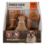 Barkbutler x Fofos Wooden Stix Chew Toy for Dogs (Large) image 1