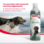 Beaphar Aleo Vera & Herbal Black Coat Shampoo for Dogs image 3