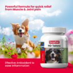 Beaphar HD Hip Dysplasia & Joint Problems Supplement Tablets for Dogs image 4