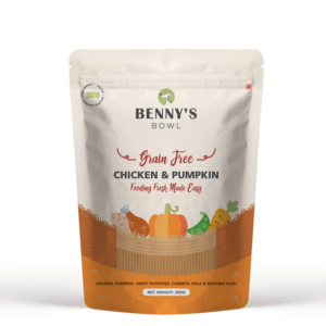 Bennys Bowl Chicken and Pumpkin Dog Fresh and Wet Food