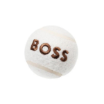 Boss Tennis Ball for Dogs (White/Camel/Black) image 3