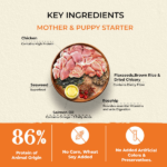 Bruno's Wild Essentials Mother and Puppy Starter Dog Dry Food image 3