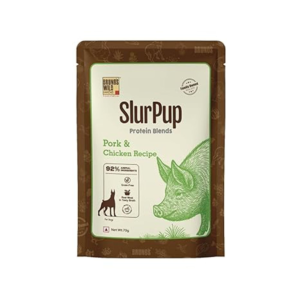 Bruno's Wild Essentials Slurpup Pork & Chicken Dog Wet Food