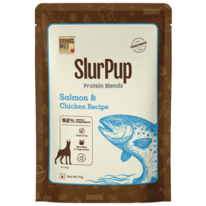 Bruno's Wild Essentials Slurpup Salmon & Chicken Recipe Dog Wet Food