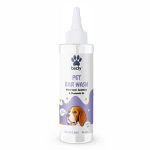 Bscly Fresh Botanical Ear Wash for Cats and Dogs