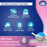 Catsan Ultra Odour Control Unscented Clumping Cat Litter image 3