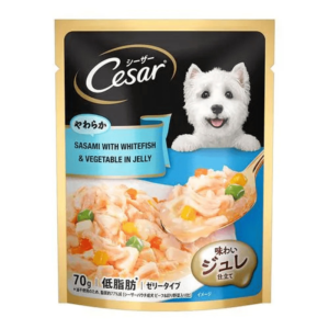 Cesar Sasami with Whitefish & Vegetable in Jelly Dog Wet Food