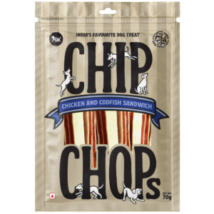 Chip Chops Chicken and Codfish Sandwich Dog Treats