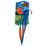 Chuckit! Fetch and Fold Ball Launcher for Dogs (Blue/Orange) image 2