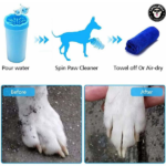 Chullbull Paw Cleaner for Dogs and Cats (Blue) image 4