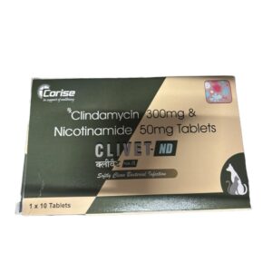 Corise Clivet ND Tablet (Clindamycin & Nicotinamide) for Dogs and Cats
