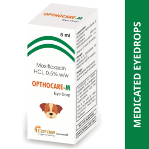 Corise Opthocare M Eye Drops (Moxifloxacin) for Dogs and Cats (5ml)