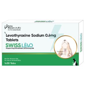 Corise Swiss Levo 0.6mg Tablet (Levothyroxine Sodium) for Dogs and Cats