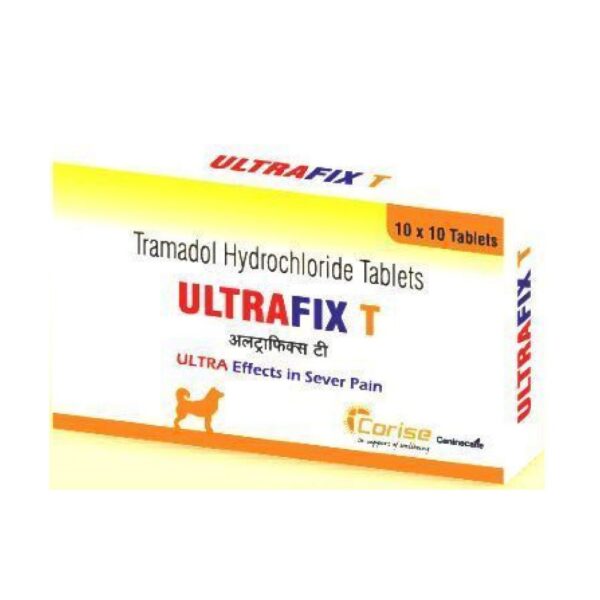 Corise Ultrafix T Tablets (Tramadol Hydrochloride) for Dogs and Cats