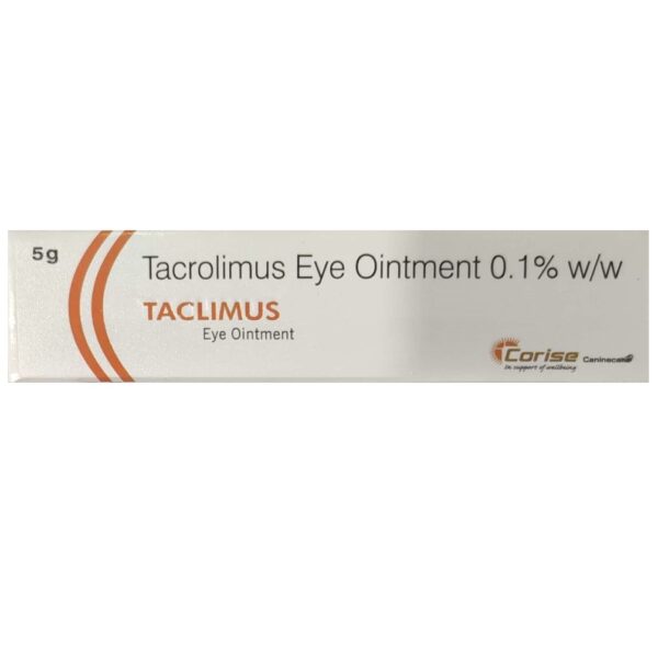 Corsie Taclimus Eye Ointment (Tacrolimus) for Dogs