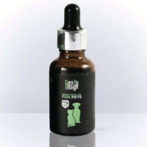 Cure By Design Hemp Seed Oil for Dogs and Cats