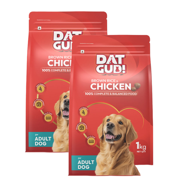DatGud Chicken & Brown Rice Adult Dog Dry Food (Buy 1 Get 1 Free)