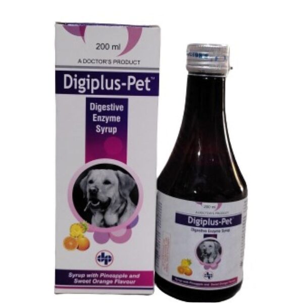 Doctors Vet Digiplus Digestive Enzyme Syrup for Dogs and Cats