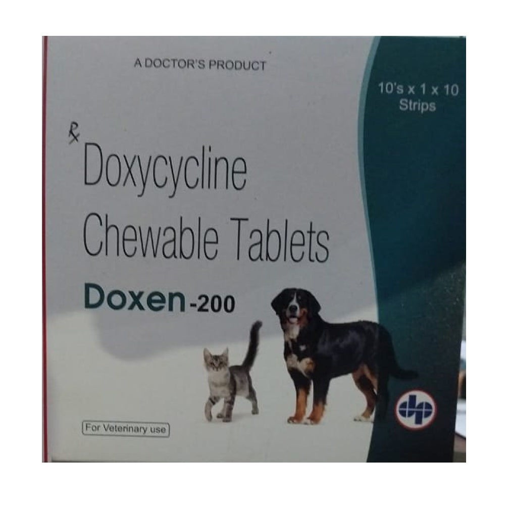 Doctors Vet Doxen 200mg Tablet (Doxycycline) for Dogs and Cats