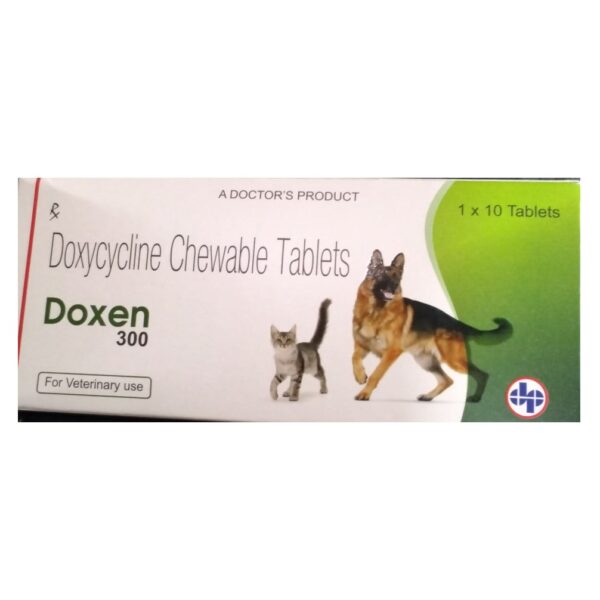 Doctors Vet Doxen 300mg Tablet (Doxycycline) for Dogs and Cats