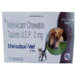Doctors Vet Melodox Vet 2mg Tablets (Meloxicam) for Dogs and Cats image 1