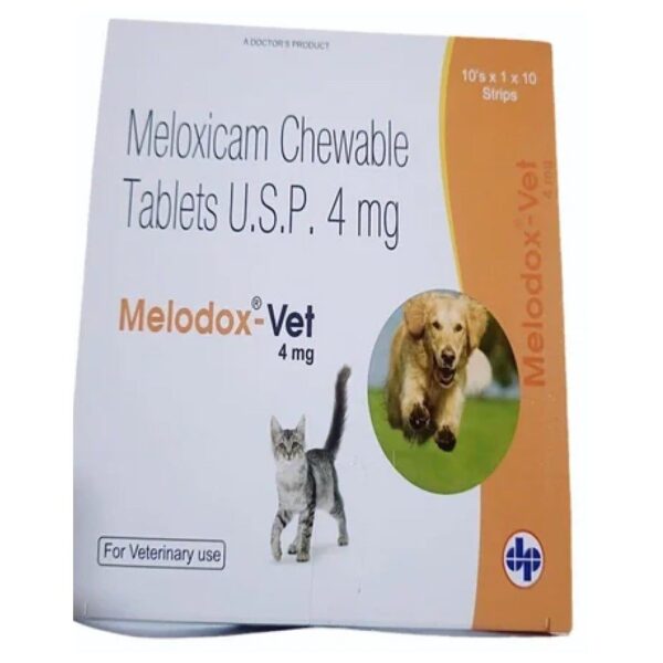 Doctors Vet Melodox Vet 4mg Tablets (Meloxicam) for Dogs