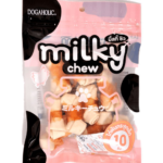 Dogaholic Milky Chew Chicken Bone Style Dog Treats image 1