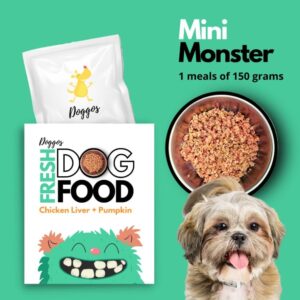 Doggos Mini Monster Chicken and Pumpkin Fresh Small Breeds Dog Wet Food (Buy 1 Get 1)