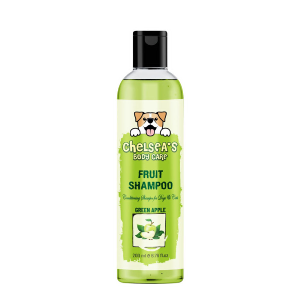 Dr. Chelsea's Green Apple Fruit Conditing Shampoo for Cats & Dogs