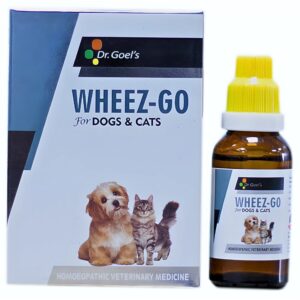 Dr Goel's Wheez Go Respiratory care for Dogs and Cats (30ml)