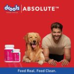 Drools Absolute Skin & Coat Tablets and Salmon Oil Syrup Supplement for Dogs Combo image 3