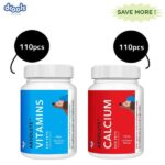 Drools Absolute Vitamin and Absolute Calcium Dog Supplement Tablets Combo image 2