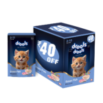 Drools Ocean Fish Mousse Kitten Cat Wet Food image 1