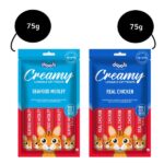 Drools Real Chicken and Seafood Medley Creamy Cat Treats Combo image 2