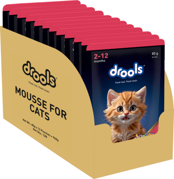 Drools Salmon Mousse Kitten Cat Wet Food