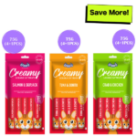 Drools Tuna & Bunito , Salmon & Skipjack and Crab & Chicken Creamy Cat Treats Combo image 2