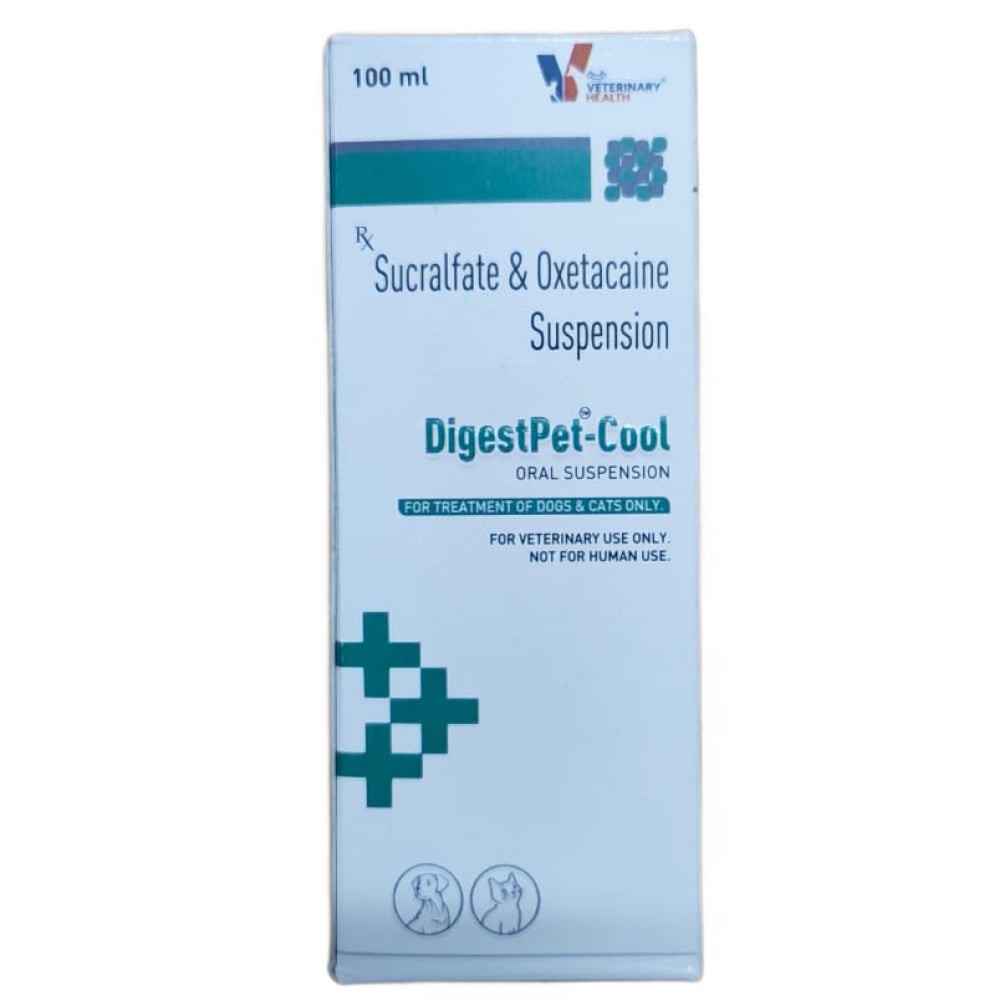 Drools DigestPet Cool Oral Suspension (Sucralfate & Oxetacaine) for Dogs and Cats