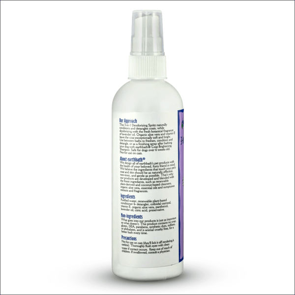 Earthbath Deodorizing Lavender Spritz for Dogs and Cats