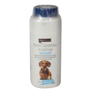 Ek Tek Bacderm Powder Wound Care for Dogs and Cats