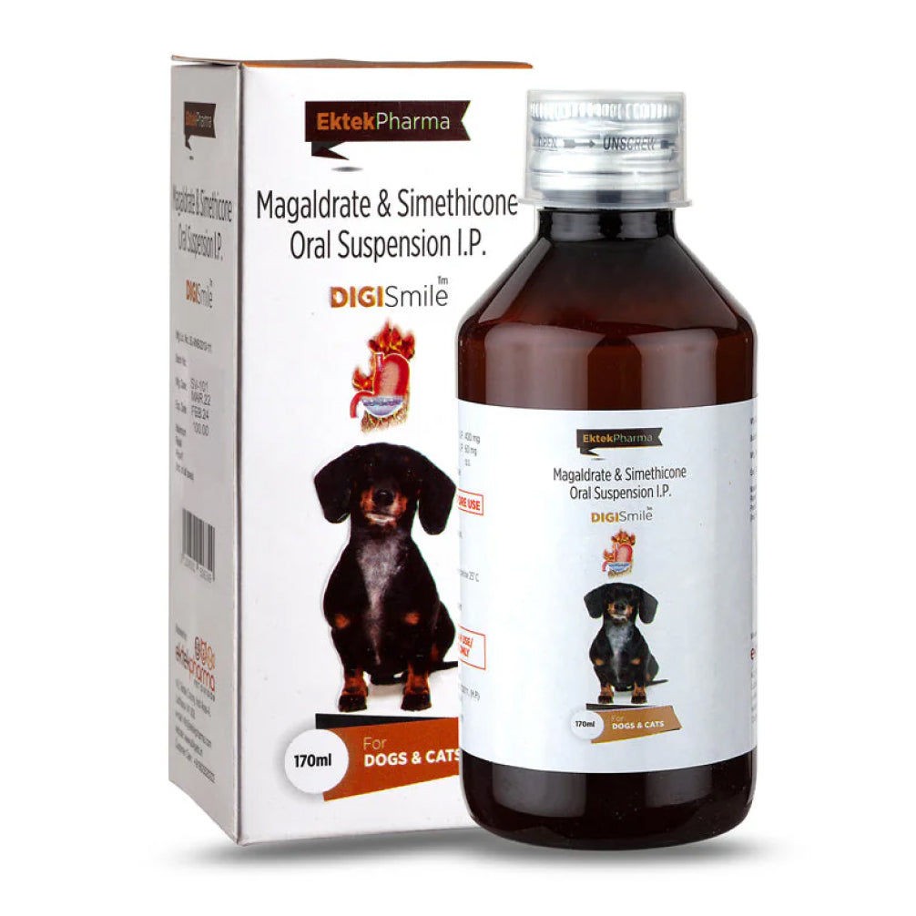 Ek Tek Digismile Oral Suspension for Dogs and Cats