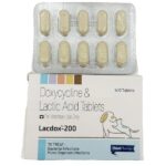 Ek Tek Lacdox 200mg Tablet (Doxycycline) for Dogs and Cats image 2