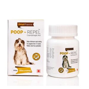 Ek Tek Poop Repel Tablets for Dogs and Puppies