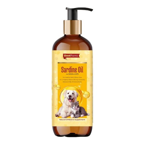 Ek Tek Sardine Oil for Dogs and Cats