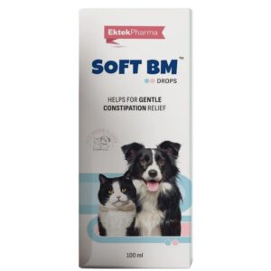 Ek Tek Soft BM Drops Constipation Relief for Dogs and Cats