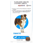Drontal Plus Tasty Deworming Tablet (pack of 6 tablets) and MSD Animal Health Bravecto (20-40kg) Combo image 3